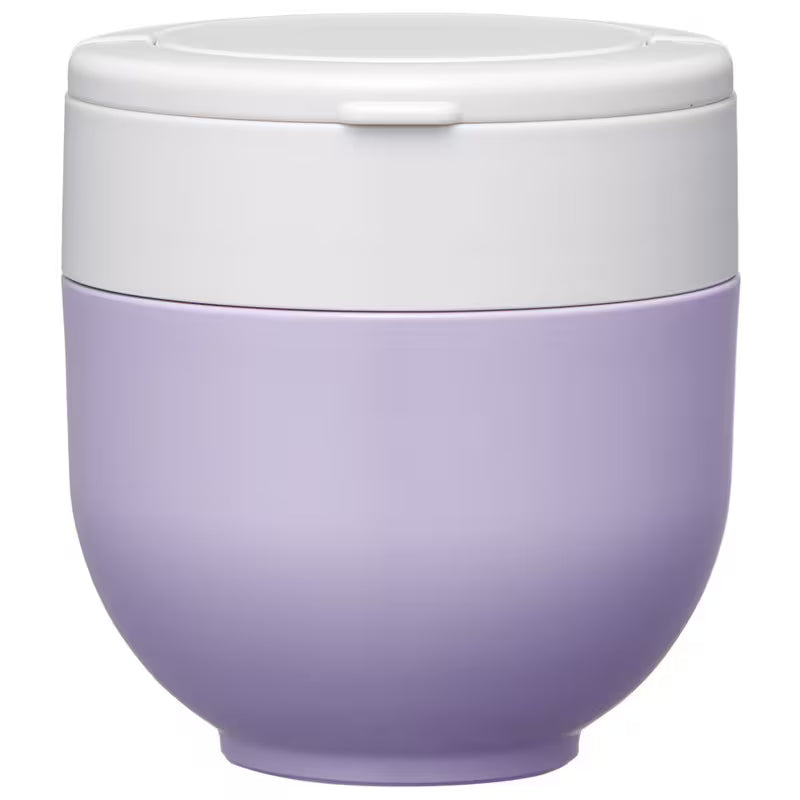 Japan Skater Stainless Insulated Bento Bowl 540ml (Purple) Foldable Handle