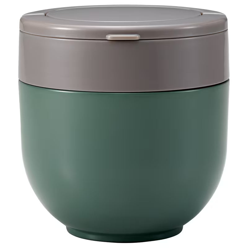 Japan Skater Stainless Insulated Bento Bowl 1250ml (Green) Foldable Handle