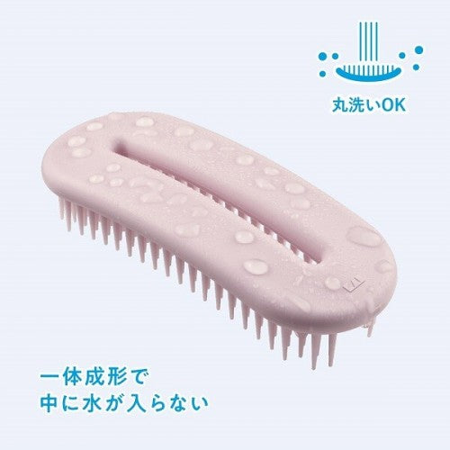 Japan Kai Soft Silicone Comb/ Hairbrush For Wet Hair