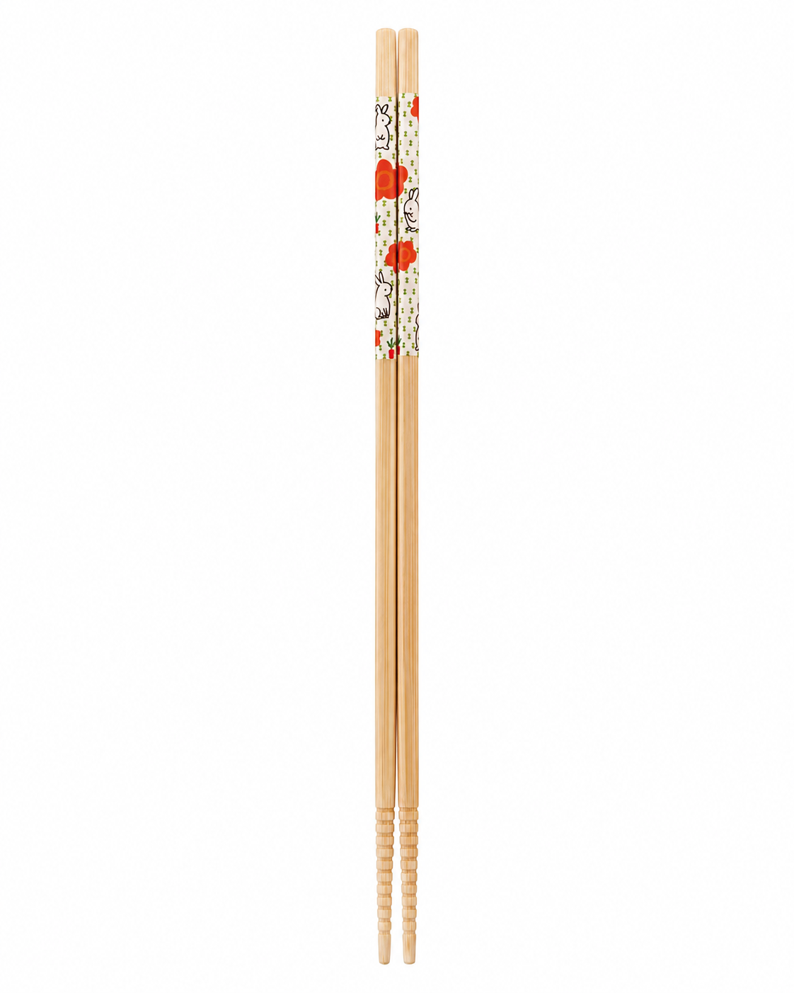 SUNLIFE 日本制 33cm 竹制烹饪筷 - 兔子花园