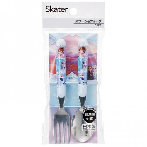 Made in Japan Skater Spoon and Fork Set – Disney Frozen
