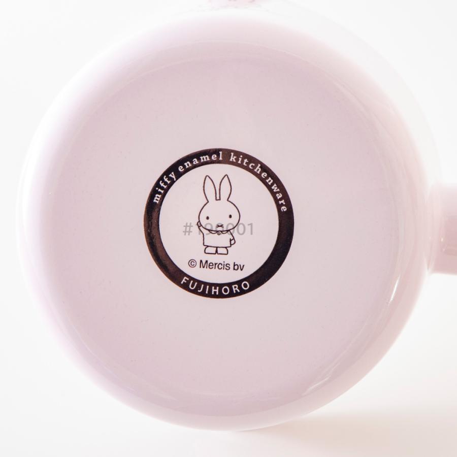 Fuji Horo MIFFY Pastel Enamel Milk Pan 12cm (IH Compatible) - Pastel Pink