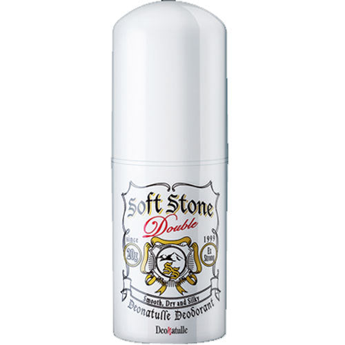 Deonatulle Soft Stone Double Deodorant (Fragrance-Free) 20g