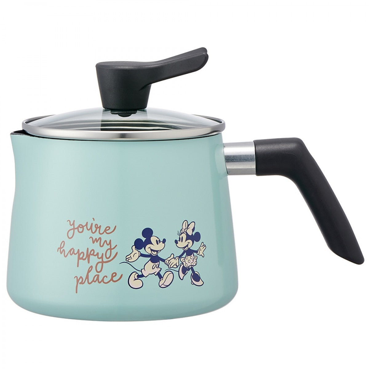 Skater Single Handed Multipot With Lid (Mickey)