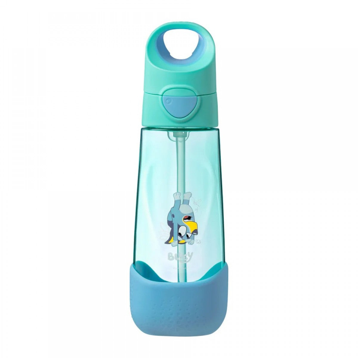 B.Box Tritan Straw Drink Bottle 600ml Bluey S2