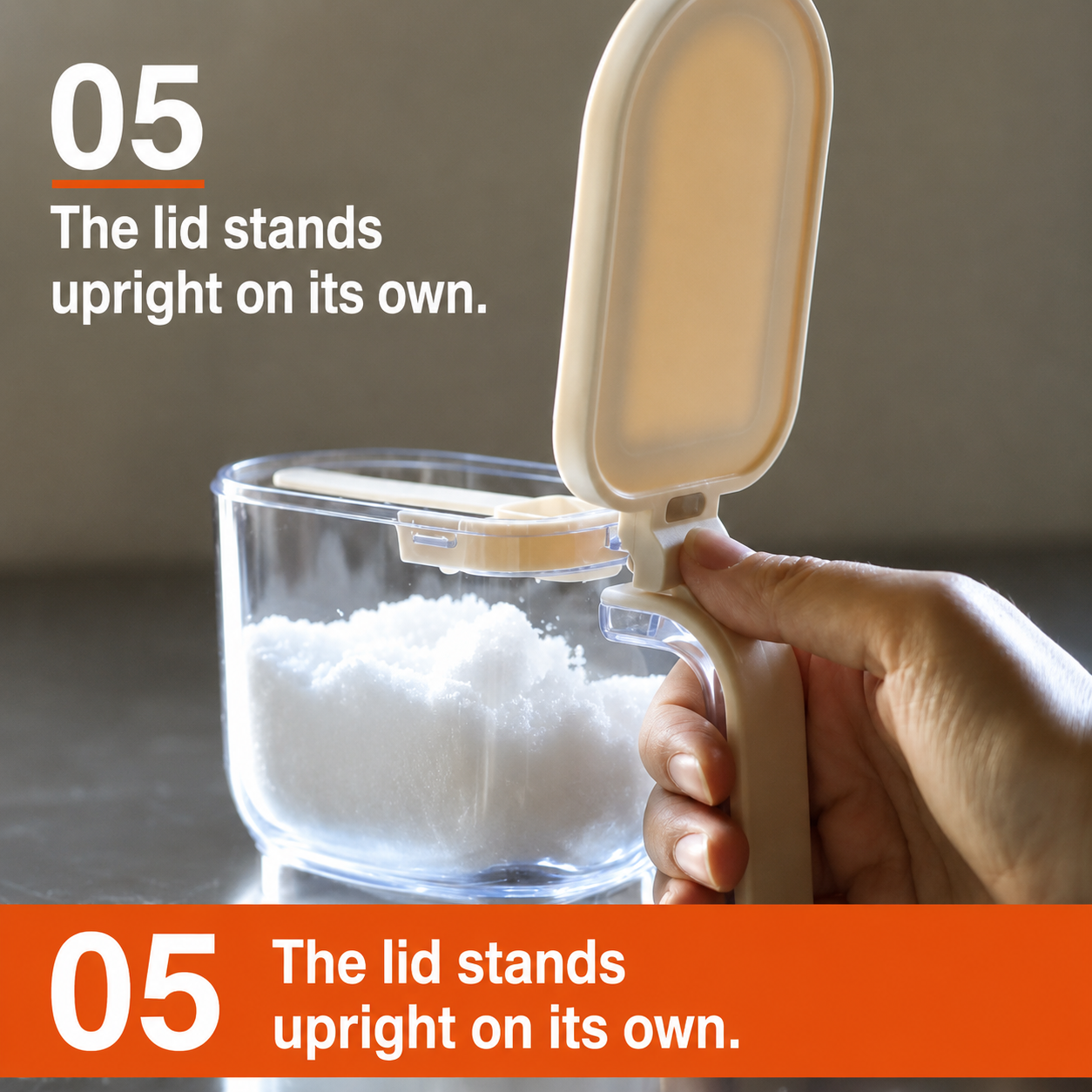 Atomico One-Touch Seasoning Container (350mL)