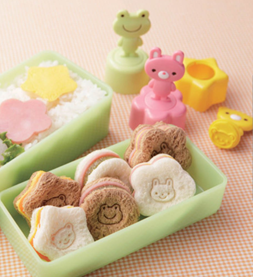 Japan Bread Cutter Set with Animal Stamp (3pcs)