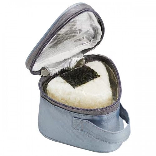 Japan TORUNE Bento (Lunch Box) Product Cold Insulation Onigiri Case（Gray）