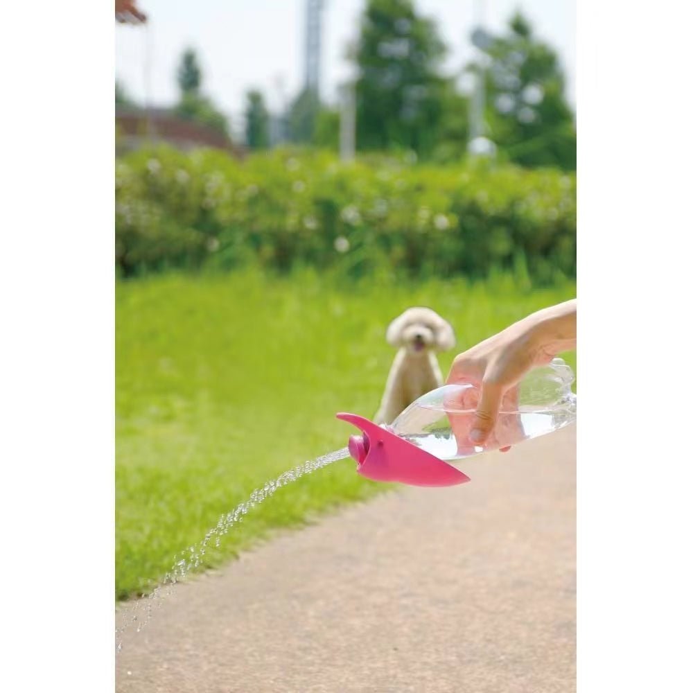 Japan Richell Size S Walk Handy Pet Water Bottle （Ivory）
