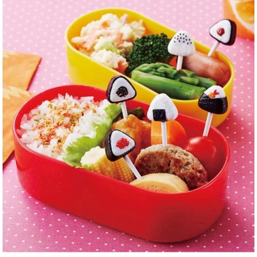 Japan Mama's Assist Lunch Box Food Picks 6pcs（Rice Ball）