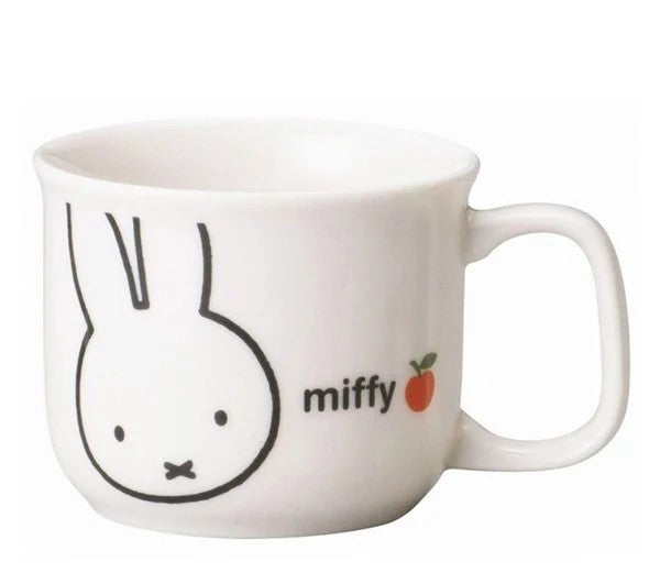 日本制 Miffy 米菲兔苹果系列儿童陶瓷马克杯 180mL