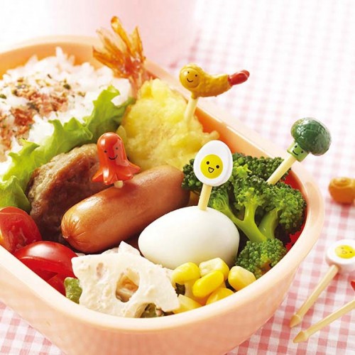 Japan Mama's Assist Lunch Box Food Picks 8pcs（Bento Foods）
