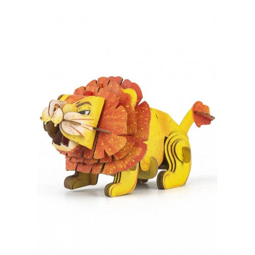 mierEdu Build 'n' Sound 3D Puzzle - Lion