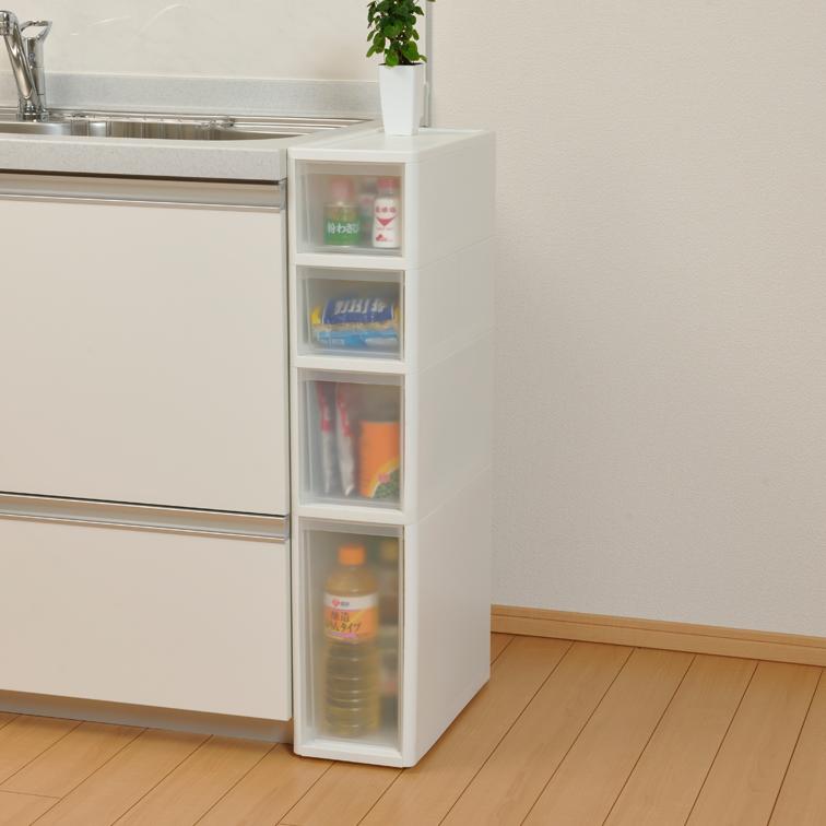 JEJ Slim Storage Rack – 4 Drawers (18cm Wide)