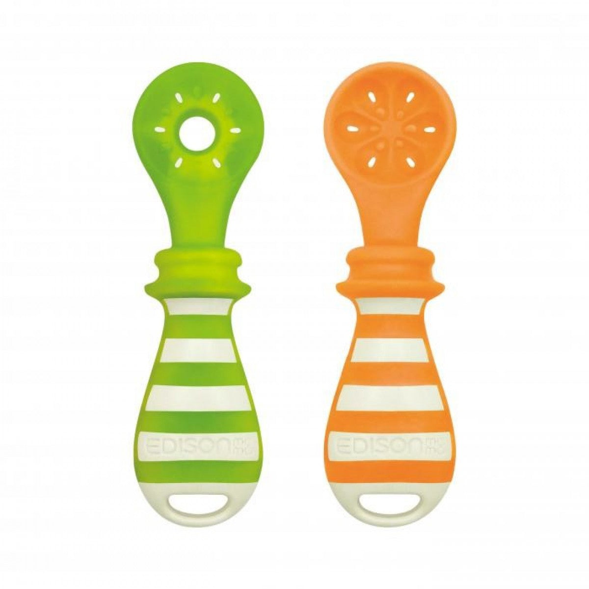 Edison Baby Silicon Teether And Food Feeder Spoon Set