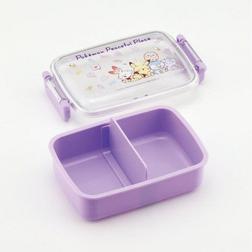 Skater Antibacterial Lunchbox 450ml (Purple Pokémon)
