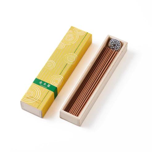 Kousaido Hyakurakuko Sandalwood Incense Stick 13.5 cm Osmanthus Fragrance 40 sticks