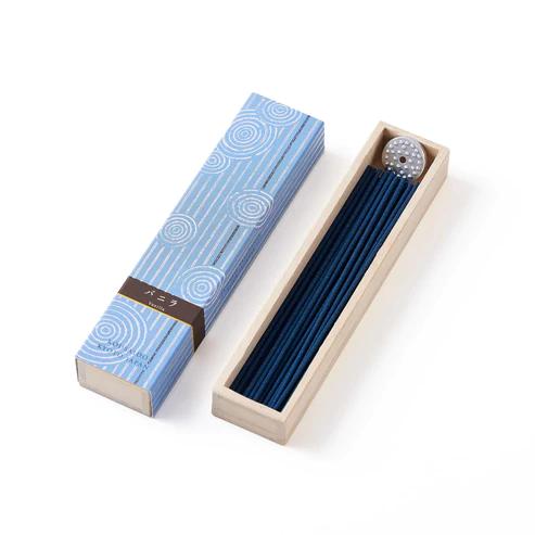 Kousaido Hyakurakuko Sandalwood Incense Stick 13.5 cm Vanilla Fragrance 40 sticks