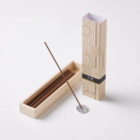 Kousaido Hyakurakuko Sandalwood Incense Stick 13.5 cm Sandalwood Fragrance 40 sticks