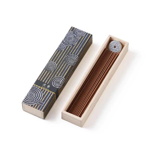 Kousaido Hyakurakuko Sandalwood Incense Stick 13.5 cm Aloeswood Fragrance 40 sticks