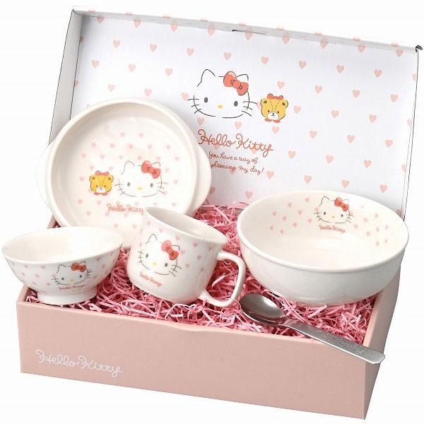 Hello Kitty 瓷器儿童餐具礼盒