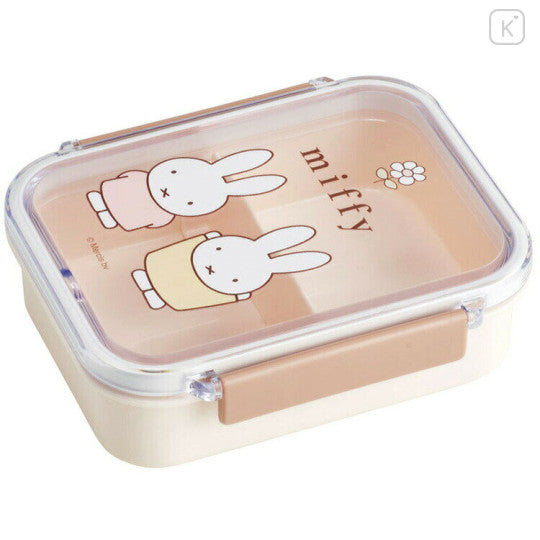 Skater Antibacterial Lunch Box with Divider 430mL - Miffy