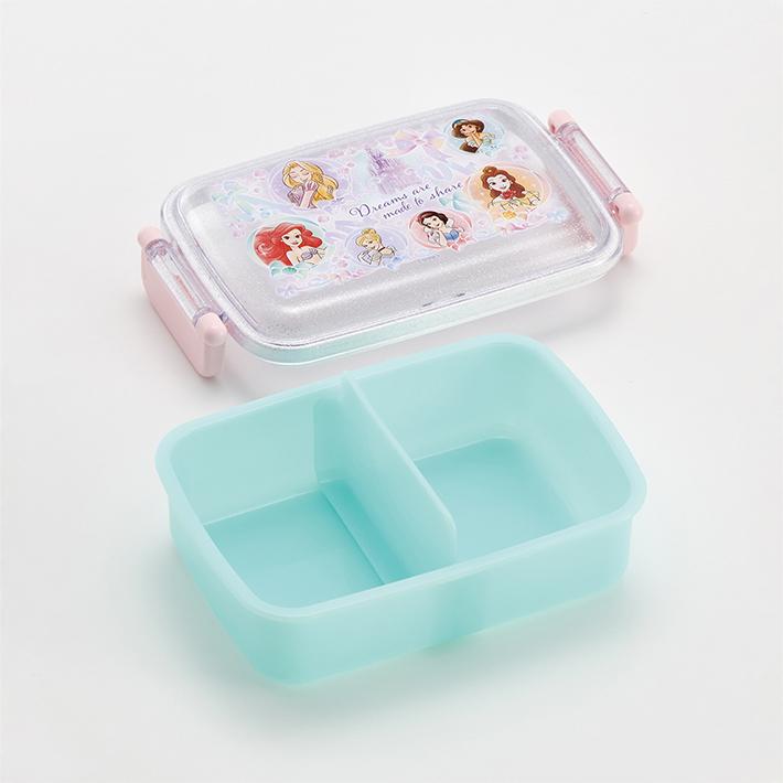 Skater Antibacterial Dome Lid Lunch Box 450ml (Disney Princess)