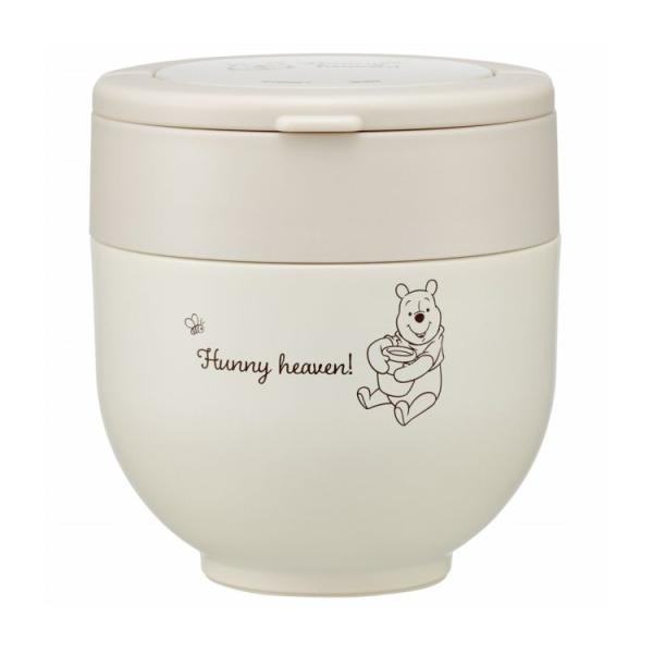 Japan Skater Stainless Insulated Bento Bowl 540ml (Winnie The Pooh) Foldable Handle
