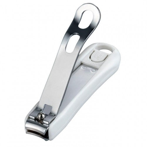 Green Bell Nail Clipper with Catcher (M) – White
