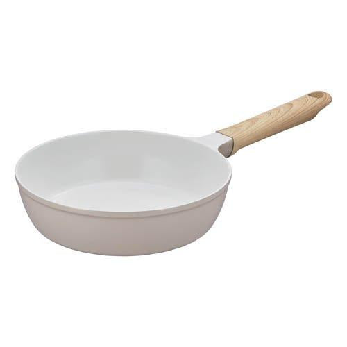 THERMOS Ceramic Coating Non-stick Frying Pan 20cm IH-Compatible