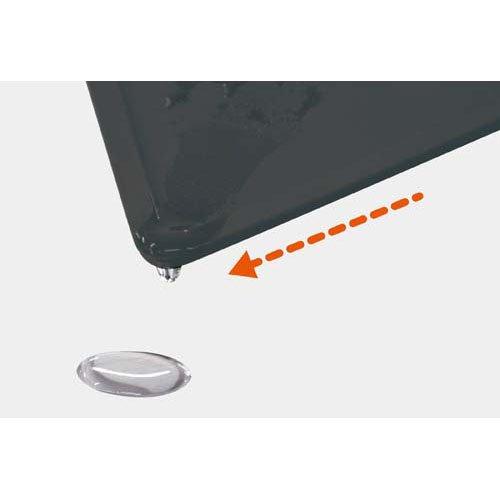 Atomico Antibacterial TPU Chopping Board – Rectangular Black (1 Piece)