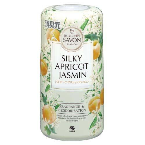 消臭元 SAVON 室内芳香剂 丝柔杏桃茉莉香 400mL
