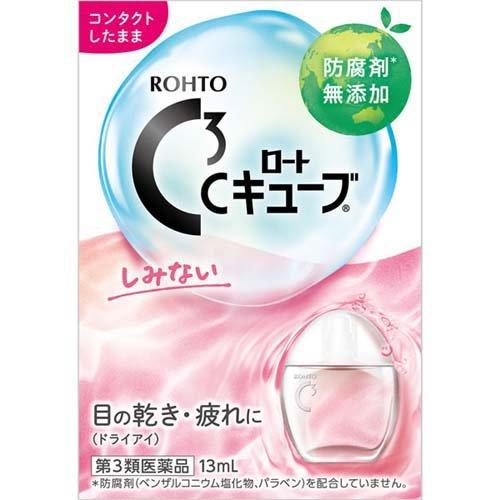 Rohto C Cube Moisturising Eye Drops – For Contact Lens Wearers 13ml