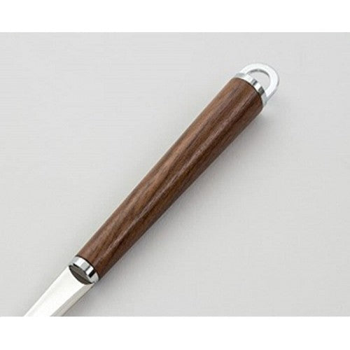 Japanese Suncraft Stainless Steel Turner With Wooden Handle