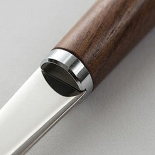 Japanese Suncraft Stainless Steel Turner With Wooden Handle