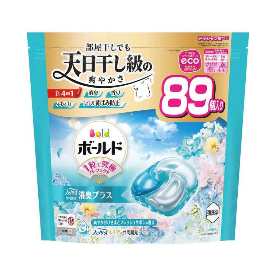 P&G Ariel Bio Science 4D Laundry Capsules 89 pcs (Light Blue, Floral)