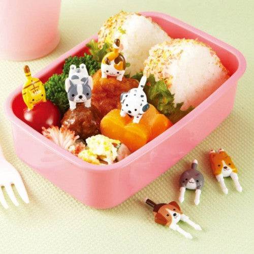 Japan Mama's Assist Lunch Box Food Picks 7pcs（Cats&Dogs）