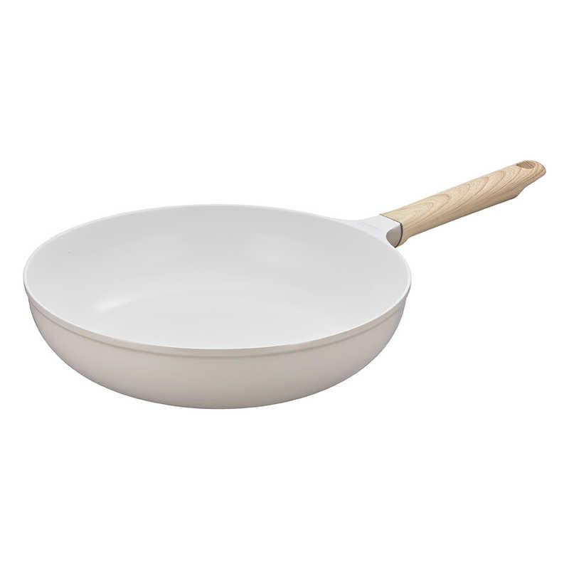 THERMOS Ceramic Coating Non-stick Frying Pan 28cm IH-Compatible